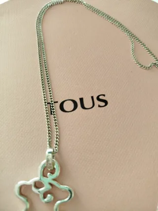 Collar Tous Oso Plata