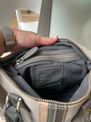 Bolso Pedro del Hierro Beige/Gris