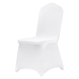 Cubiertas de Silla Plegable de Spandex Elástico, Cubierta de Silla Universal Ajustada, Fundas Protectores Removibles y Lavables, para Boda, Vacaciones, Banquete, Fiesta, Celebración, Comedor (150P...