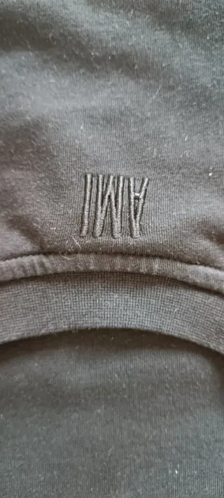 Camiseta AMI Alexandre Mattiussi Negra Talla M