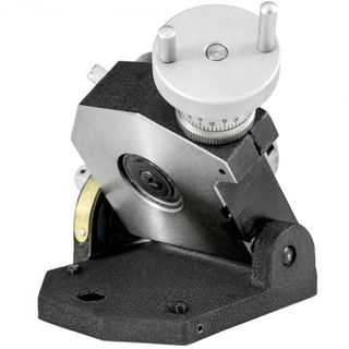 Mesa Rotativa de 4 PULGADAS/100 MM Mesa Rotativa Horizontal Vertical de 4 Ranuras para Máquina Fresadora MT-2 Mesa Rotativa para Fresado Mesa Rotativa de Precisión de 360 Grados para Fresado Prens...