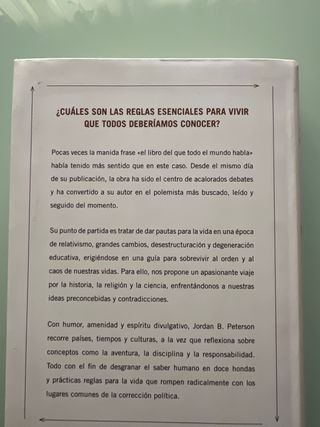 12 reglas para vivir: Edición limitada a precio...