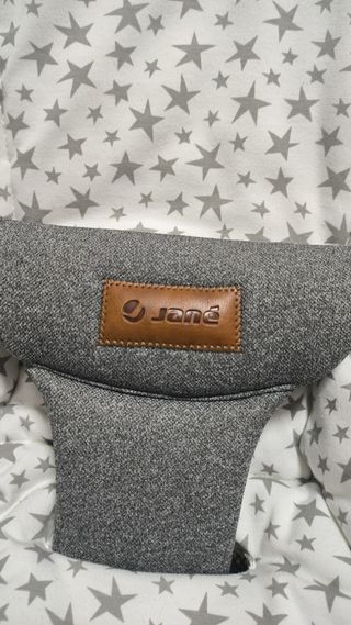 Hamaca bebé electrónica gris estrellas