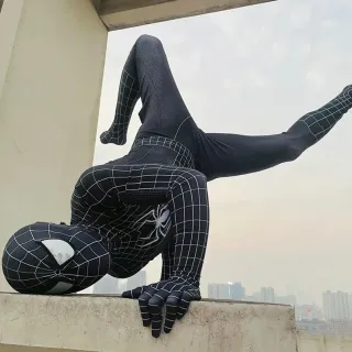 Disfraz Spider-Man Negro Adulto