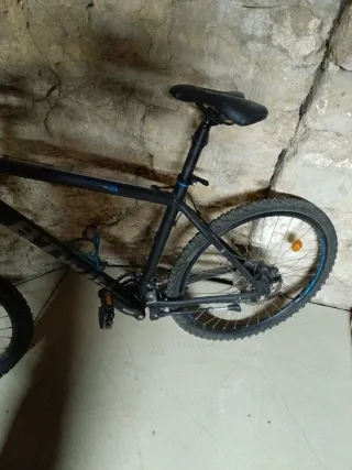 Bicicleta Btwin Montaña Negra