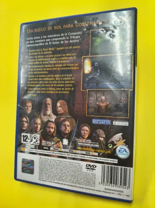 Caja Juego El Señor de los Anillos PS2