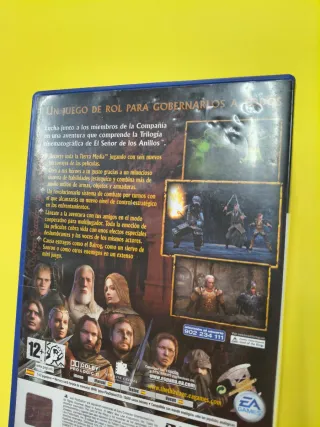 Caja Juego El Señor de los Anillos PS2