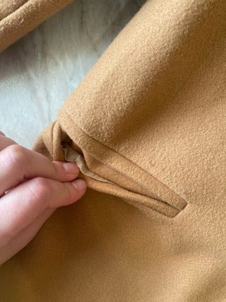 Cappotto beige donna taglia S