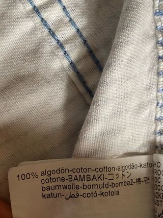 Shorts Zara rayas azules talla 40