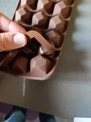 Molde silicona bombones chocolate