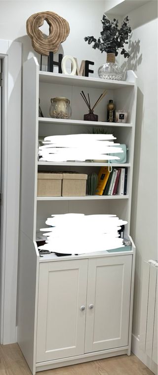 Armario alto IKEA HAUGA blanco
