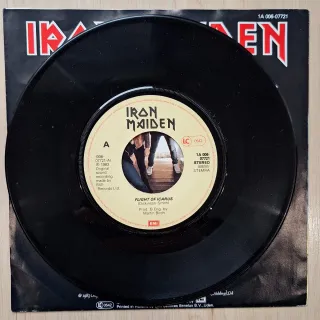1983 HOLLAND Iron Maiden Flight of Icarus 7"