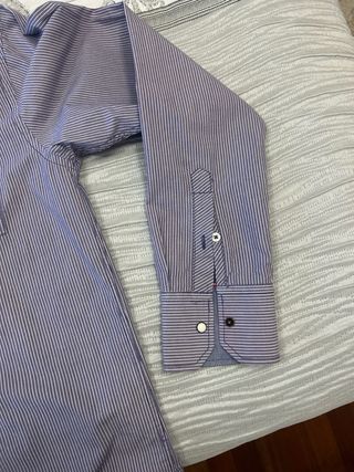 Camisa Rayas Mr. Jack Wilkins Azul/Blanco