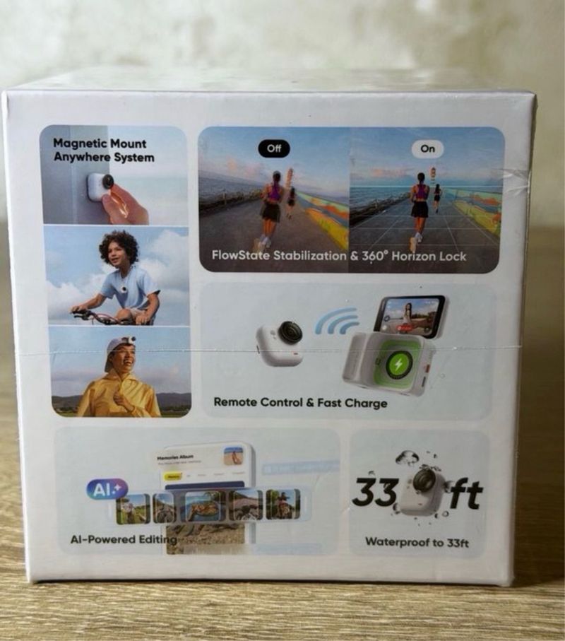 Insta360 GO Ultra 4K Cam Manos Libres afbeelding 2