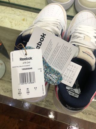 Zapatillas Reebok Blancas y Rojas