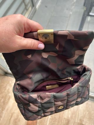 Bolso Purificación García Camuflaje Cadena