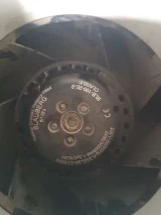 Turbina extractora de aire