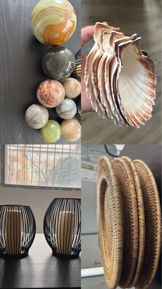 Decoración Hogar: Piedra y Mimbre