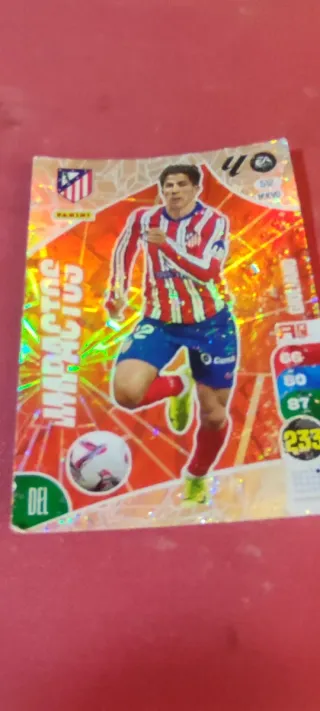 Cromo de Futbolista Atletico de Madrid