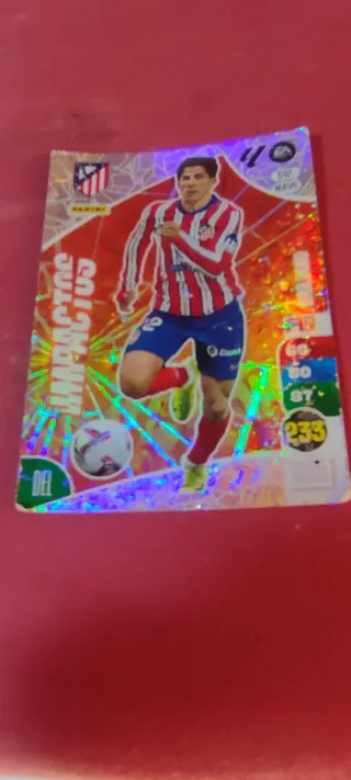 Cromo de Futbolista Atletico de Madrid