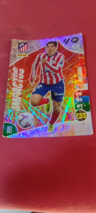 Cromo de Futbolista Atletico de Madrid