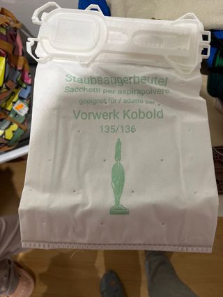 Bolsas aspiradora Vorwerk Kobold 15 unidades
