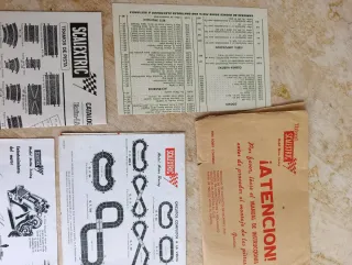 Documentación Scalextric TC 600-D Exin coches slot