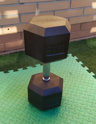 Dos Mancuernas Hexagonales CrossFit 25kg