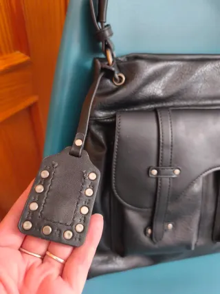 Bolso Maria C Negro con Bandolera