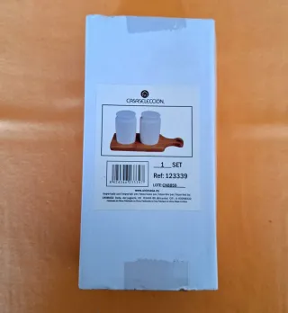 Saleiro e Pimenteiro Cerâmica Casa Seleccion