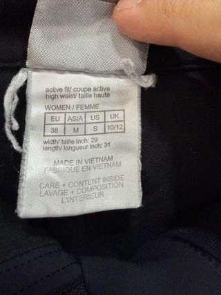 Pantalones Jack Wolfskin Negro Montaña