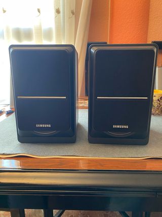 Altavoces Samsung Negros modelo PS-C8 4 ohmios