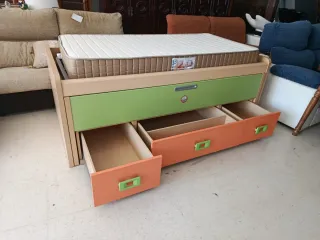 Cama nido con cajones