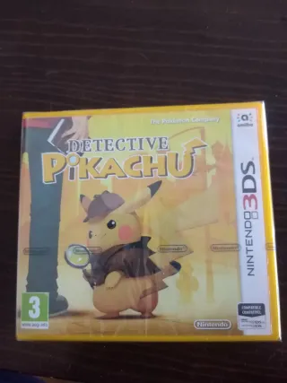 3DS Detective Pikachu PRECINTADO