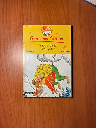 Libro Tras la pista del Yeti Geronimo Stilton