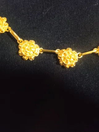 Colgante Plata Dorada Contrastada 925