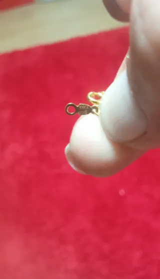 Colgante Plata Dorada Contrastada 925