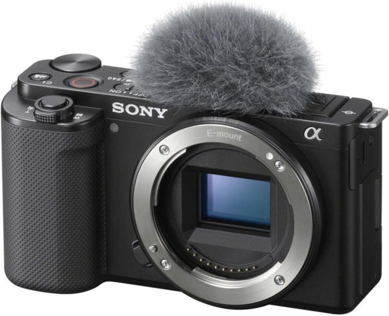 Sony Alpha ZV-E10 Cámara Vlog Lente Intercamb.