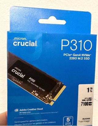 Disco nvme crucial P310 de 1tb