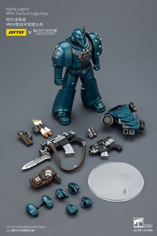 JoyToy Warhammer 30k Alpha Legion MKVI Legionary