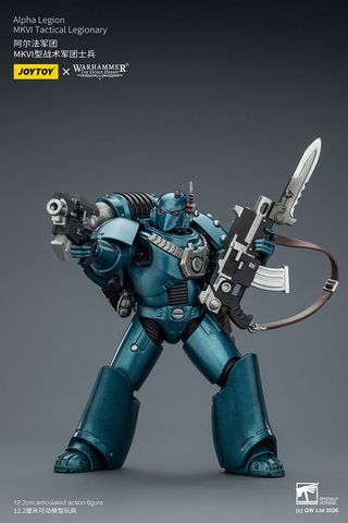JoyToy Warhammer 30k Alpha Legion MKVI Legionary