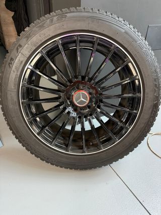 Llanta 19 Multirradio Negra Mercedes amg