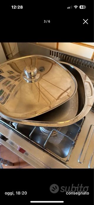 Set Pentole Acciaio Inox