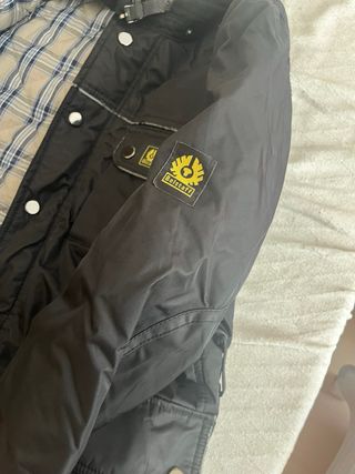 Chaqueta Belstaff Negra con Cuello