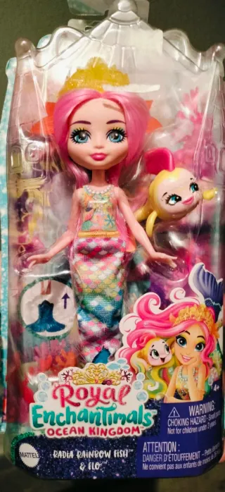 Muñeca Royal Enchantimals Radia Rainbow Fish