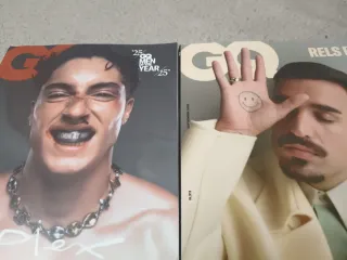 Revista GQ sep25 y enero26. Plex, Ibai y Rels B