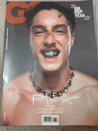 Revista GQ sep25 y enero26. Plex, Ibai y Rels B