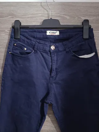 Pantalón OSKA azul oscuro