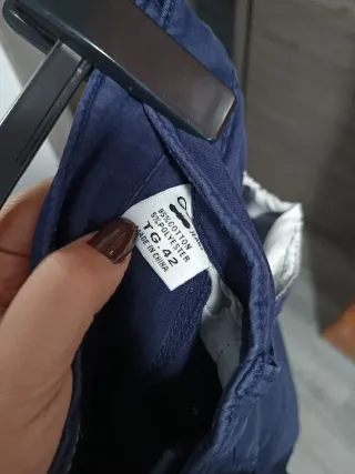 Pantalón OSKA azul oscuro