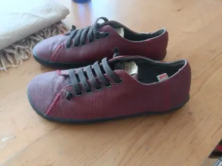 Zapatos Camper Rojos. Usados en contadas ocasiones
